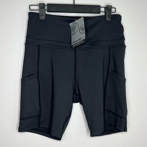 Biker shorts - athletic, athleisure, yoga, summer! UVA/UVB Protection. Small.